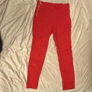 INC slim fit red pants